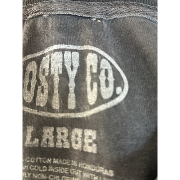 Post Malone Knight Tour Tee L Charcoal Big Ass Stadium Tour NEW *pinhole - Picture 7 of 8